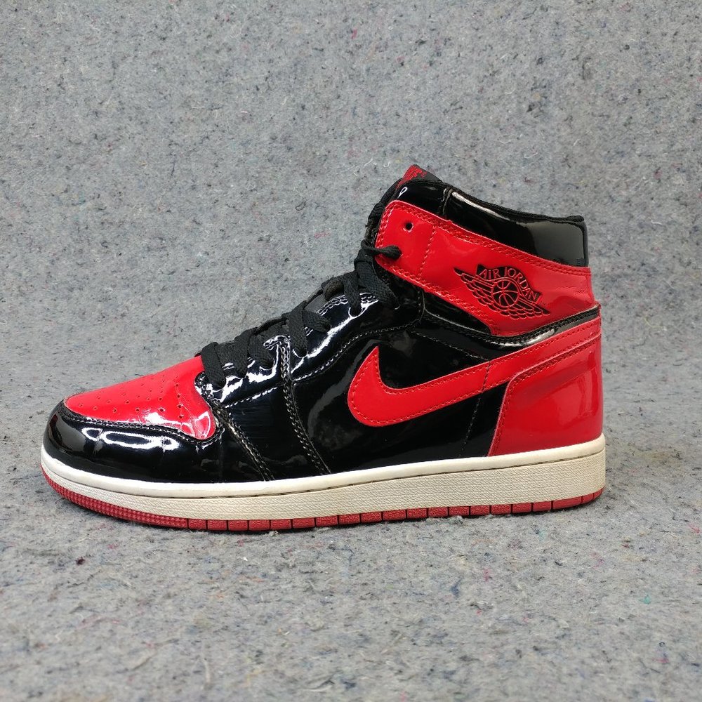 solefly x air jordan 1 retro high og patent leather